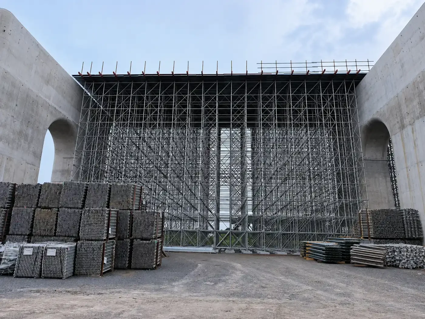 Ringlock scaffolding system