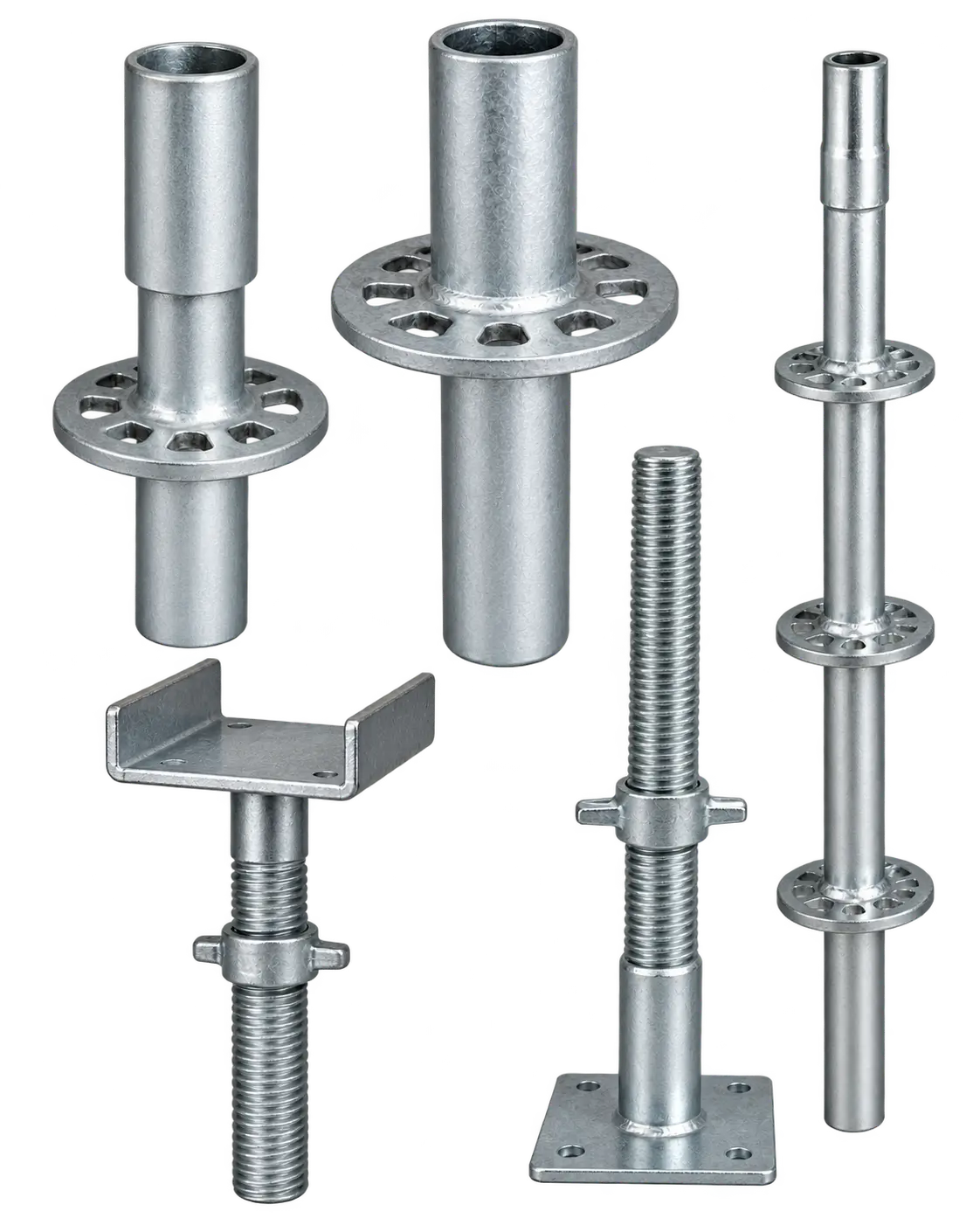 Ringlock scaffolding components