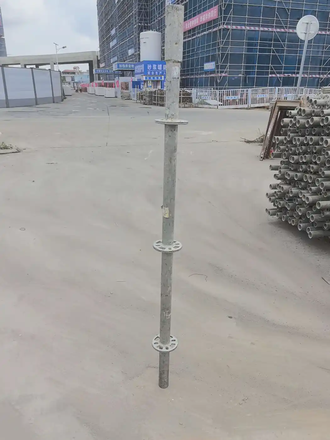 Ringlock scaffolding Standard full view for 48 and 60 Series system identification