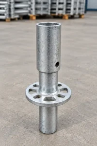 Ringlock scaffolding Base Collar fit check detail